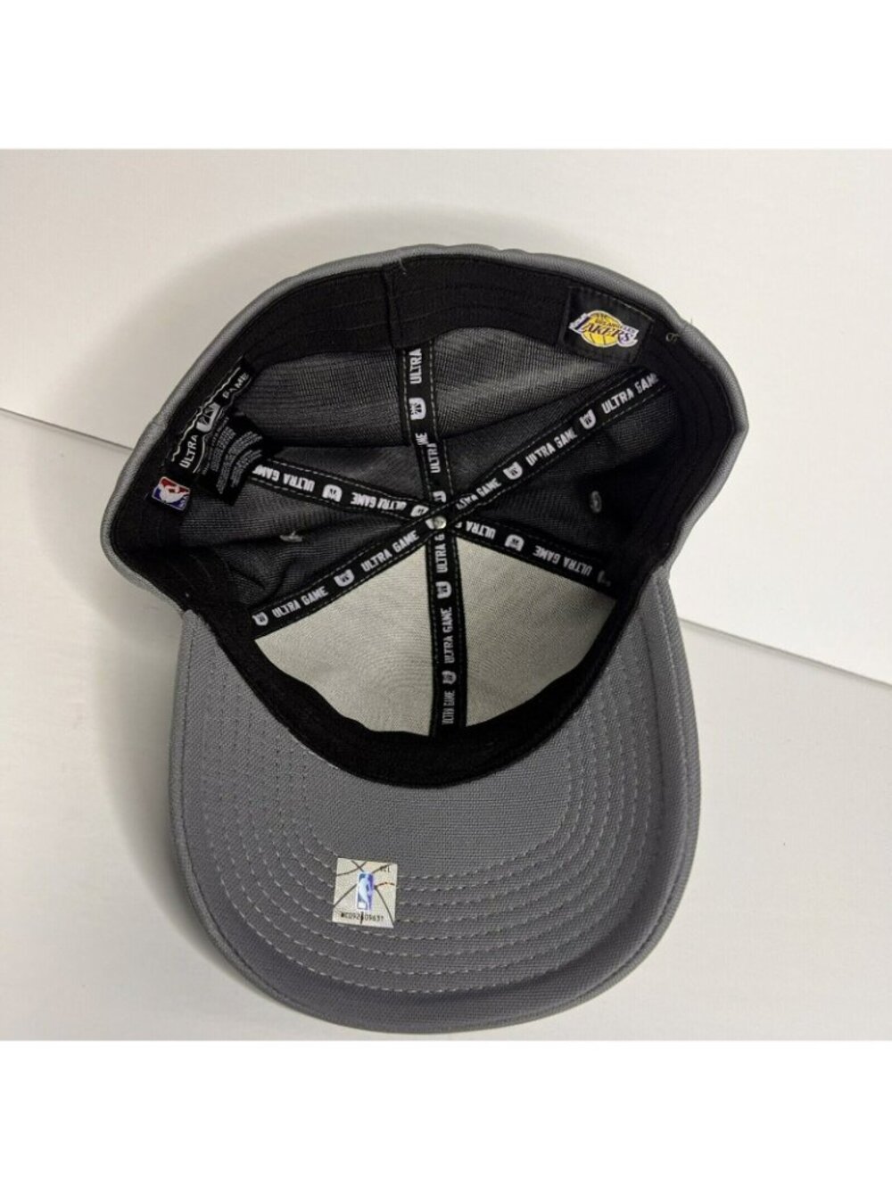Ultra Game Los Angeles Lakers American Flag USA Hat Cap - Picture 5 of 6